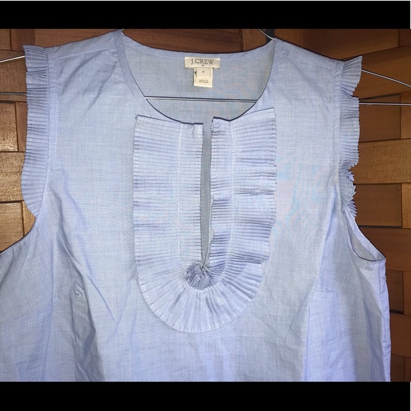 J. Crew sleeveless blouse (0) s/p - Picture 5 of 6